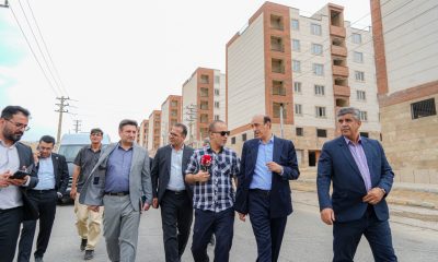 ببینید | بازدید اصحاب رسانه از پروژه‌های عمرانی و مسکن شهر جدید مهستان (هشتگرد)