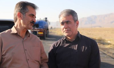ببینید | بازدید معاون راهداری سازمان راهداری و حمل‌ونقل جاده‌ای از محورها و پروژه‌های استان اصفهان