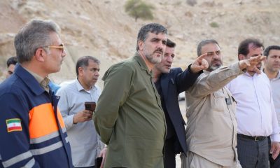 ببینید| بازدید معاون وزیر راه و شهرسازی و رییس سازمان راهداری و حمل و نقل جاده ای از وضعیت محورهای مواصلاتی مسجدسلیمان، هفتکل، لالی و اندیکا