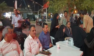 ببینید| برگزاری میز خدمت اداره راه و شهرسازی امیدیه در تجمعات شبانه و خدمت رسانی به شهروندان
