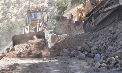 ببینید| تداوم عملیات تعریض راه روستایی مسیر مزران_لشکرگاه جوانرود استان کرمانشاه