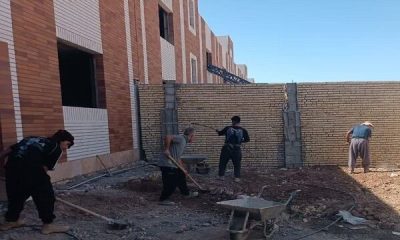 ببینید | تداوم فعالیت اجرایی و عملیات تکمیل واحد های مسکونی در پروژه ۱۰۷۲ واحدی نهضت ملی مسکن دزفول در خوزستان
