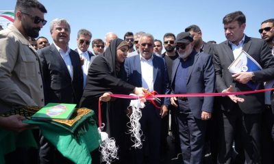 ببینید/ وزیر راه و شهرسازی در آیین بهره‌برداری از باند دوم محور دارخوین- شادگان