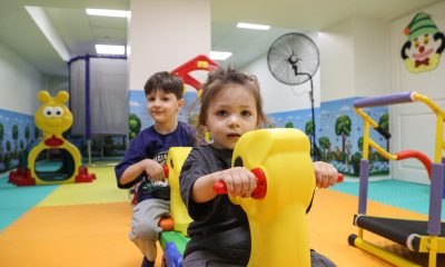 ببینید|افتتاح مهد کودک و باشگاه ورزشی وزارت راه و شهرسازی