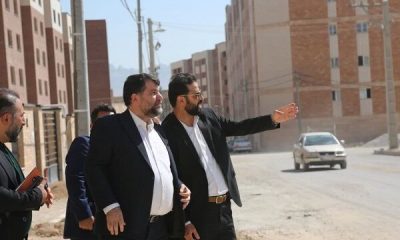 ببینید|بازدید مدیرکل دفتر طرح ریزی و پایش طرح های مسکن وزارت راه و شهرسازی به همراه مدیرکل راه و شهرسازی استان چهارمحال و بختیاری از پروژه‌های انبوه ساز مسکن ملی شهرکرد