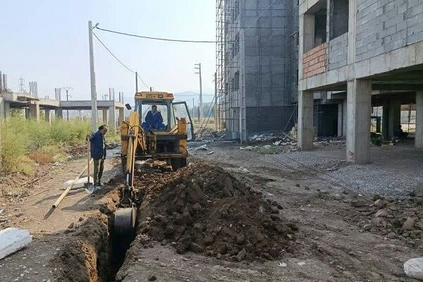 تسریع در تأمین خدمات زیربنایی پروژه ۱۷۲ واحدی نهضت ملی مسکن مینودشت گلستان