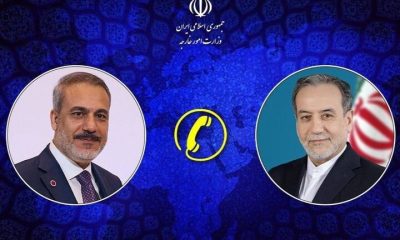 تماس تلفنی وزرای امور خارجه جمهوری اسلامی ایران و ترکیه