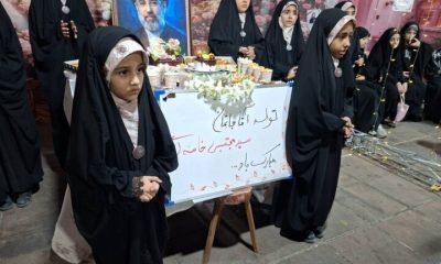 تولد رهبر انقلاب در تجمعات شبانه مشهد
