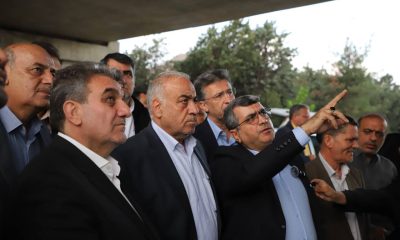 تکمیل تقاطع غیرهمسطح مجن، تردد ماشین‌آلات سنگین در شاهرود را ساماندهی می‌کند