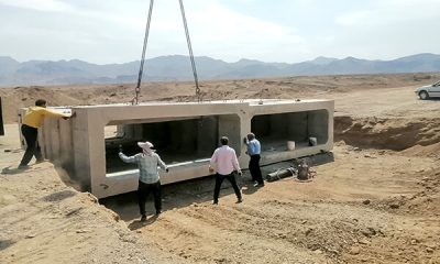 حذف یک نقطه‌ مستعد حادثه در شبکه راه های استان یزد/ تبدیل آبنما به پل در محور میبد _ درین