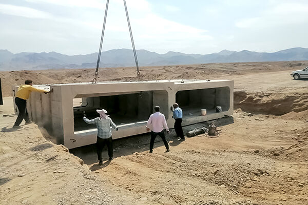 حذف یک نقطه‌ مستعد حادثه در شبکه راه های استان یزد/ تبدیل آبنما به پل در محور میبد _ درین
