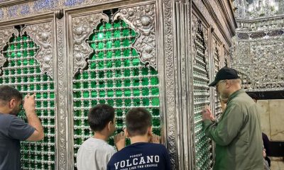 حضور رئیس مجلس در حرم مطهر حضرت عبدالعظیم حسنی (ع)