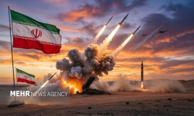 حملات پی‌درپی ایران/ نیروهای آمریکایی هدف موج‌های موشکی و پهپادی