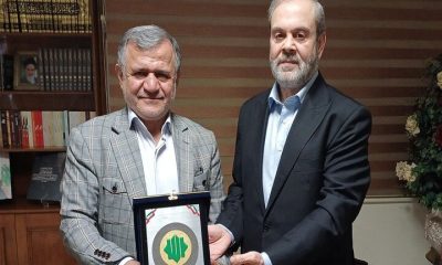 دیدار دبیرکل حزب موتلفه‌اسلامی با رئیس دفتر حزب‌الله لبنان در تهران
