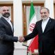 دیدار و گفتگوی رئیس اتحادیه میهنی کردستان عراق با عراقچی