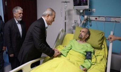 رئیس جمهور از موسوی گرمارودی عیادت کرد