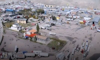 رشد تردد ناوگان مسافری و باری در پایانه مرزی بازرگان
