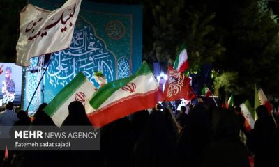 شب متفاوت دلند با حضور پرشور مردم در تجمع شبانه