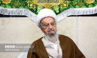 عارف با آیت‌الله مکارم شیرازی دیدار و گفتگو کرد