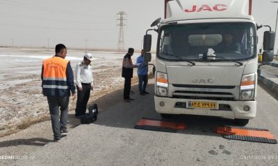 نظارت بر بیش از ۱۵۰۰ ناوگان باری در جاده‌های خوزستان