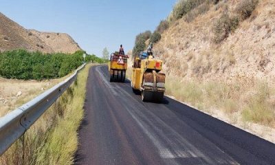 ویدئو| اجرای عملیات روکش آسفالت محور بجنورد – تخته‌باشقی – سنخواست در شهرستان بجنورد