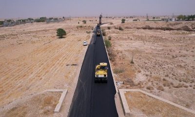 ویدئو| بهره برداری از پروژه تعریض و بهسازی محور روستایی خیراندیش - گورکات شهرستان تنگستان