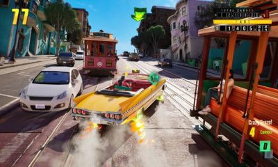 ۱۶ دقیقه از گیم‌پلی بازی Crazy Taxi: World Tour را تماشا کنید