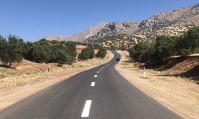 ️اجرای ۳۶.۵ کیلومتر خط‌کشی آکس جاده در محورهای مواصلاتی شهرستان جوانرود کرمانشاه