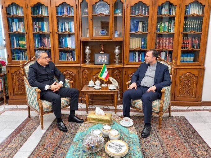 دیدار غریب‌آبادی با سفرای هند، ژاپن و اسپانیا