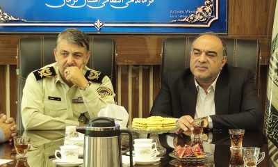 دیدار مدیرکل راه و شهرسازی کرمان با فرمانده انتظامی استان/ تأکید بر همکاری در حوزه مسکن و امنیت جاده‌ای